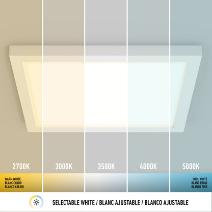 Skylight Square 12" LED Flat Panel Light 5CCT — 6-Pack