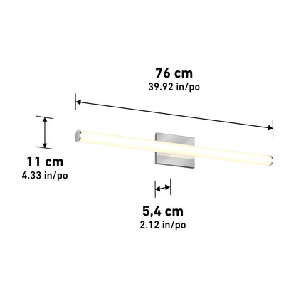 Nuvo 30" LED Bathroom Vanity Light 5CCT