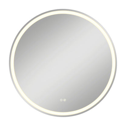 Miroir de salle de bain à DEL Delany 32 po anti-buée