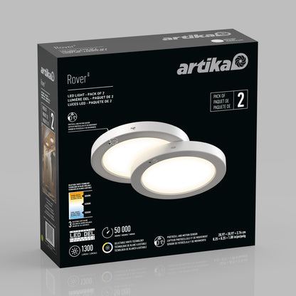 Skylight Rover LED Closet Light with OCC Sensor — 2-Pack