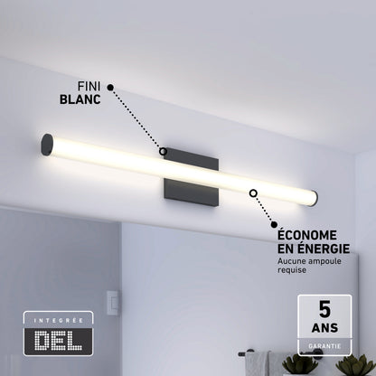 Nuvo 30" LED Bathroom Vanity Light 5CCT