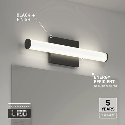 Nuvo 16" LED Bathroom Vanity Light 5CCT