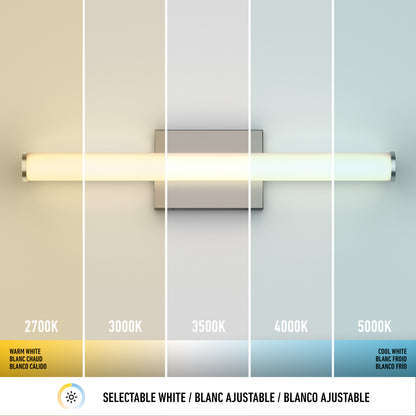Nuvo 20" LED Bathroom Vanity Light 5CCT