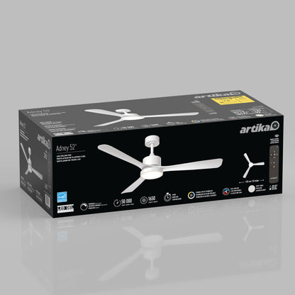 Adney 52 po ventilateur de plafond à DEL