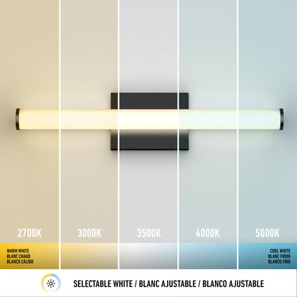Nuvo 20" LED Bathroom Vanity Light 5CCT