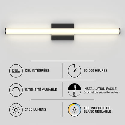 Nuvo 30" LED Bathroom Vanity Light 5CCT