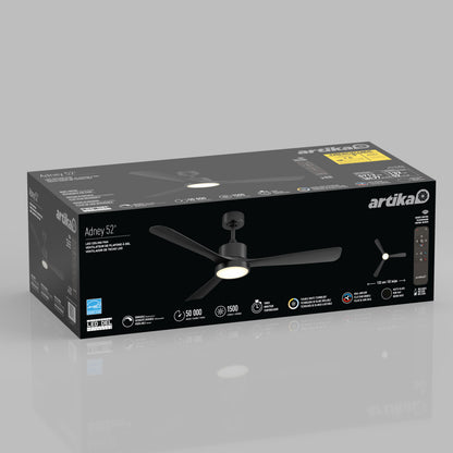 Adney 52 po ventilateur de plafond à DEL