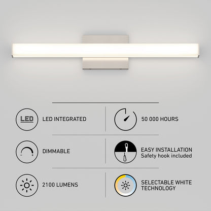 Mylo 24" LED Bathroom Vanity Light 5CCT