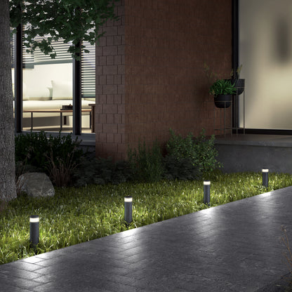 Swirl LED Low Voltage Bollard Light — 4-Pack