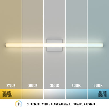 Nuvo 36" LED Bathroom Vanity Light 5CCT