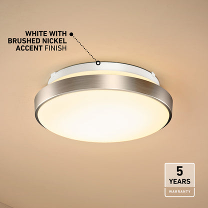 Valen 13" LED Flush Mount — Bulbs Not Included