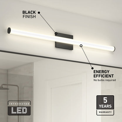 Nuvo 36" LED Bathroom Vanity Light 5CCT