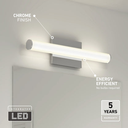 Nuvo 16" LED Bathroom Vanity Light 5CCT