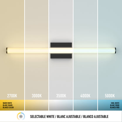 Nuvo 30" LED Bathroom Vanity Light 5CCT