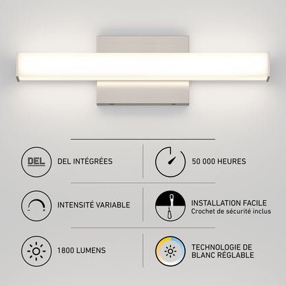 Mylo 16" LED Bathroom Vanity Light 5CCT