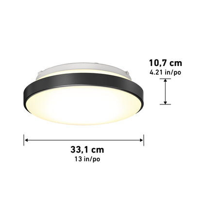 Valen 13" LED Flush Mount — Bulbs Not Included