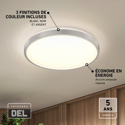 Rayker PRO 15" LED Flush Mount with Interchangeable Trim