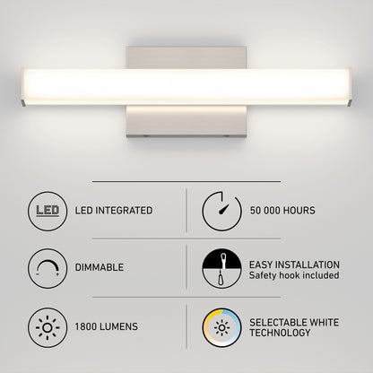 Mylo 16" LED Bathroom Vanity Light 5CCT