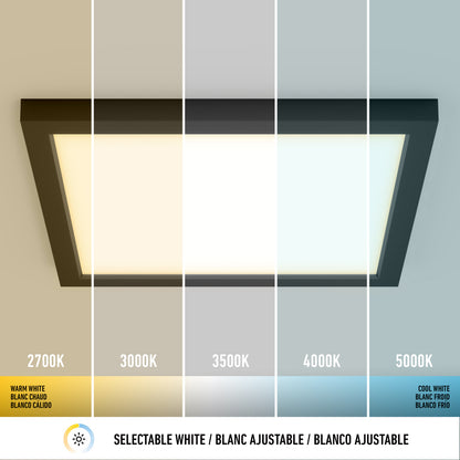 Skylight Square 12" LED Flat Panel Light 5CCT — 6-Pack