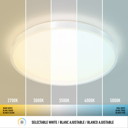 Rayker PRO 15" LED Flush Mount with Interchangeable Trim