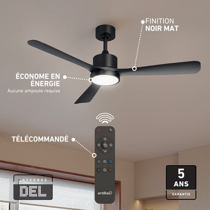Adney 52 po ventilateur de plafond à DEL