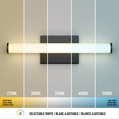 Nuvo 16" LED Bathroom Vanity Light 5CCT