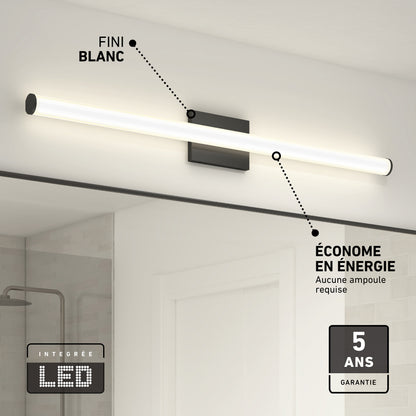 Nuvo 36" LED Bathroom Vanity Light 5CCT