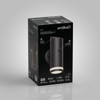 Alba luminaire solaire extérieur à DEL avec détecteur de mouvement